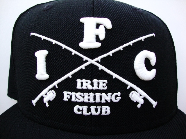 美品NEW ERAコラボIRIE FISHING CLUBクロスロッド キャップ アイリー
