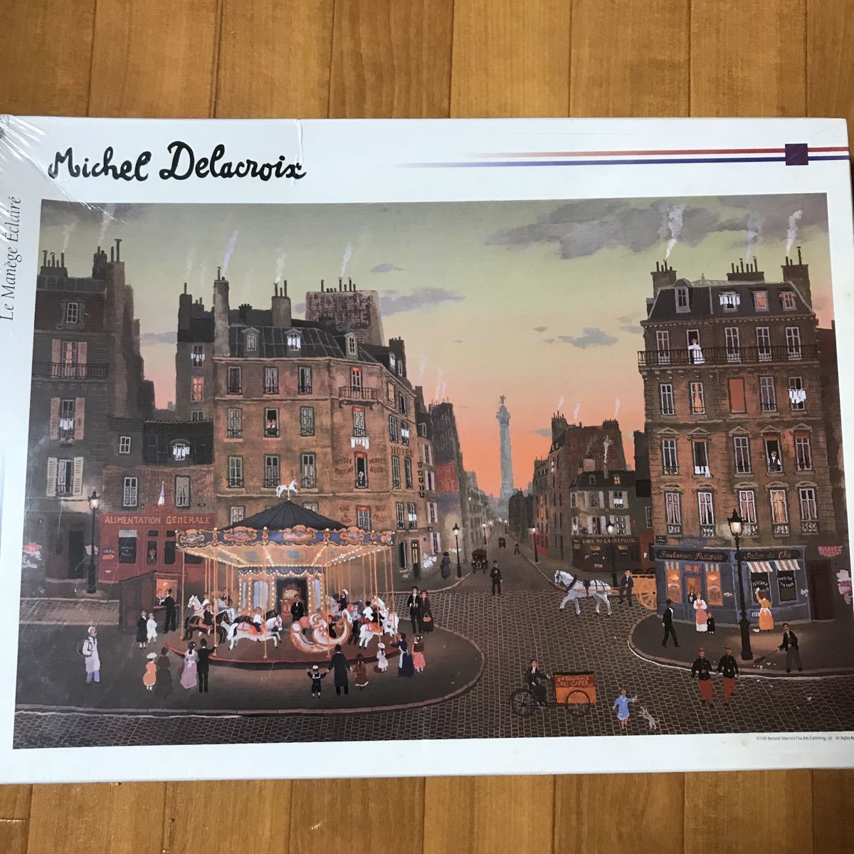 未開封ミッシェルドラクロワ『雪降る街』ジグソーパズル2014ピース