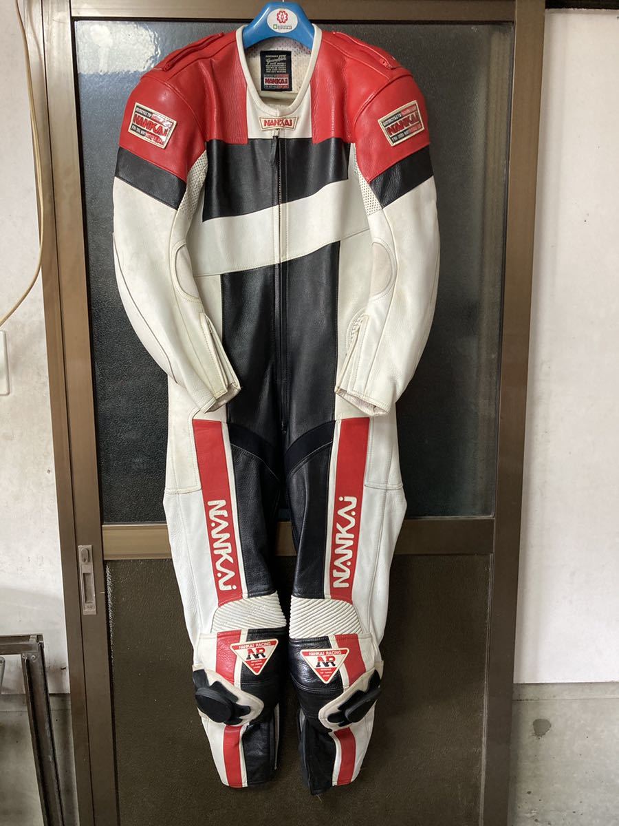 レーシングスーツ NANKAI ライダースーツ バイク MFJ公認 中古 サイズ