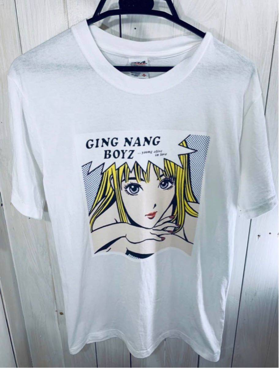 銀杏BOYZ 君と僕の第三次世界大戦的恋愛革命 tシャツ シルクスクリーン