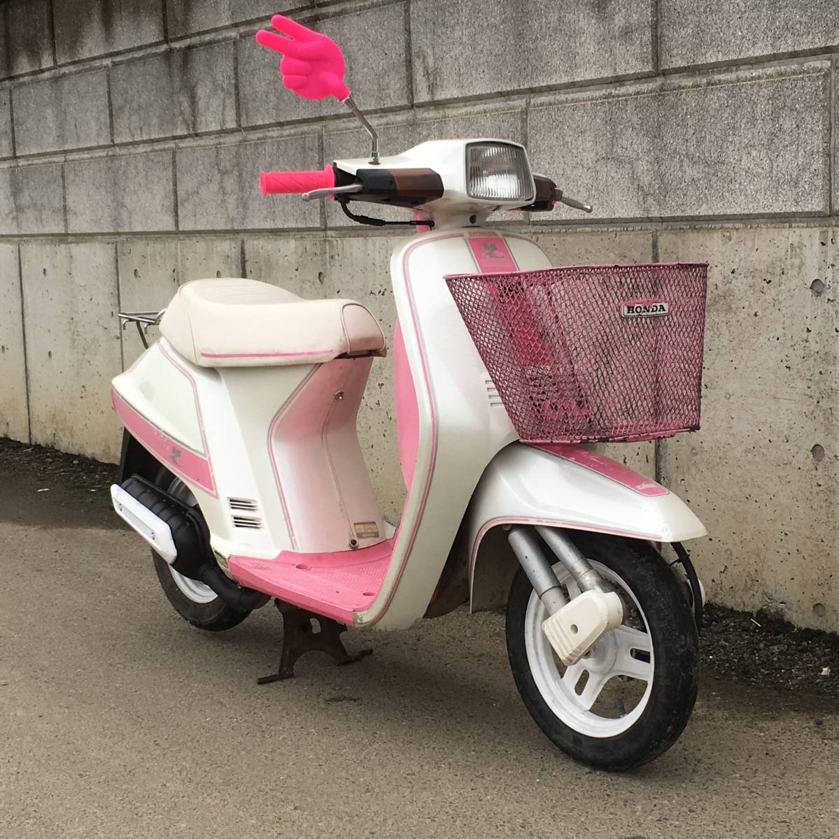 ホンダ ホンダ タクト AF09 クリアーピンクレンズキット ラメ入り AF09