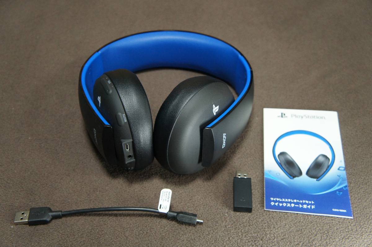 PS4 PS3【7.1ch】SONYワイヤレスステレオヘッドセット[CUHJ-15001