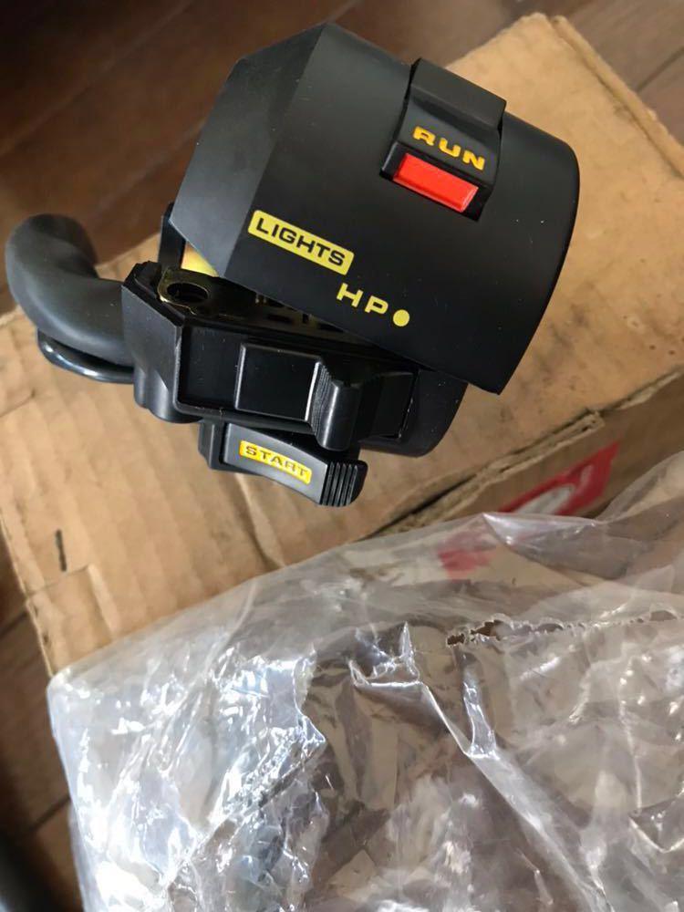 ホンダ CBX400F 希少インテグラ 純正ハンドルスイッチ NC07 当時物