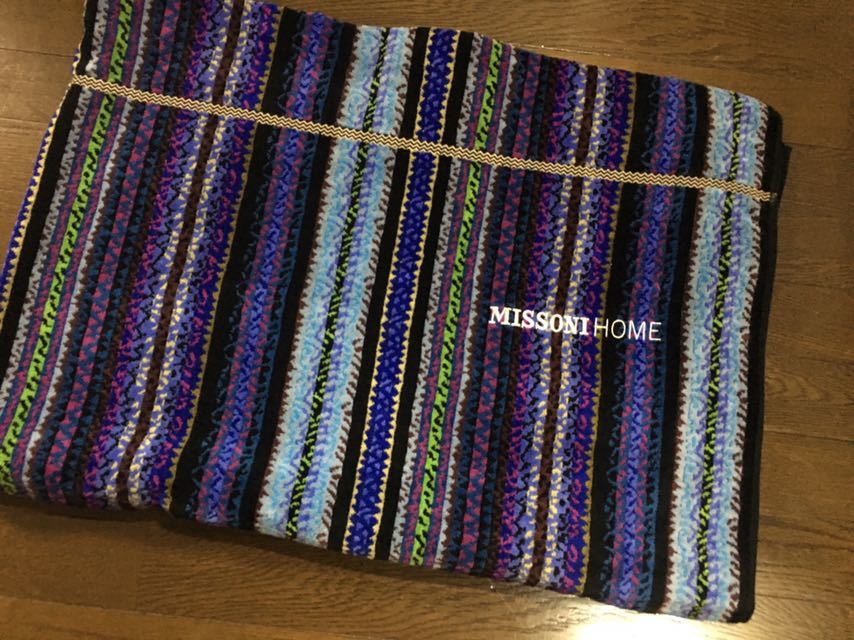 新品】MISSONI×今治タオル【新品】ストリシア高級タオルケット