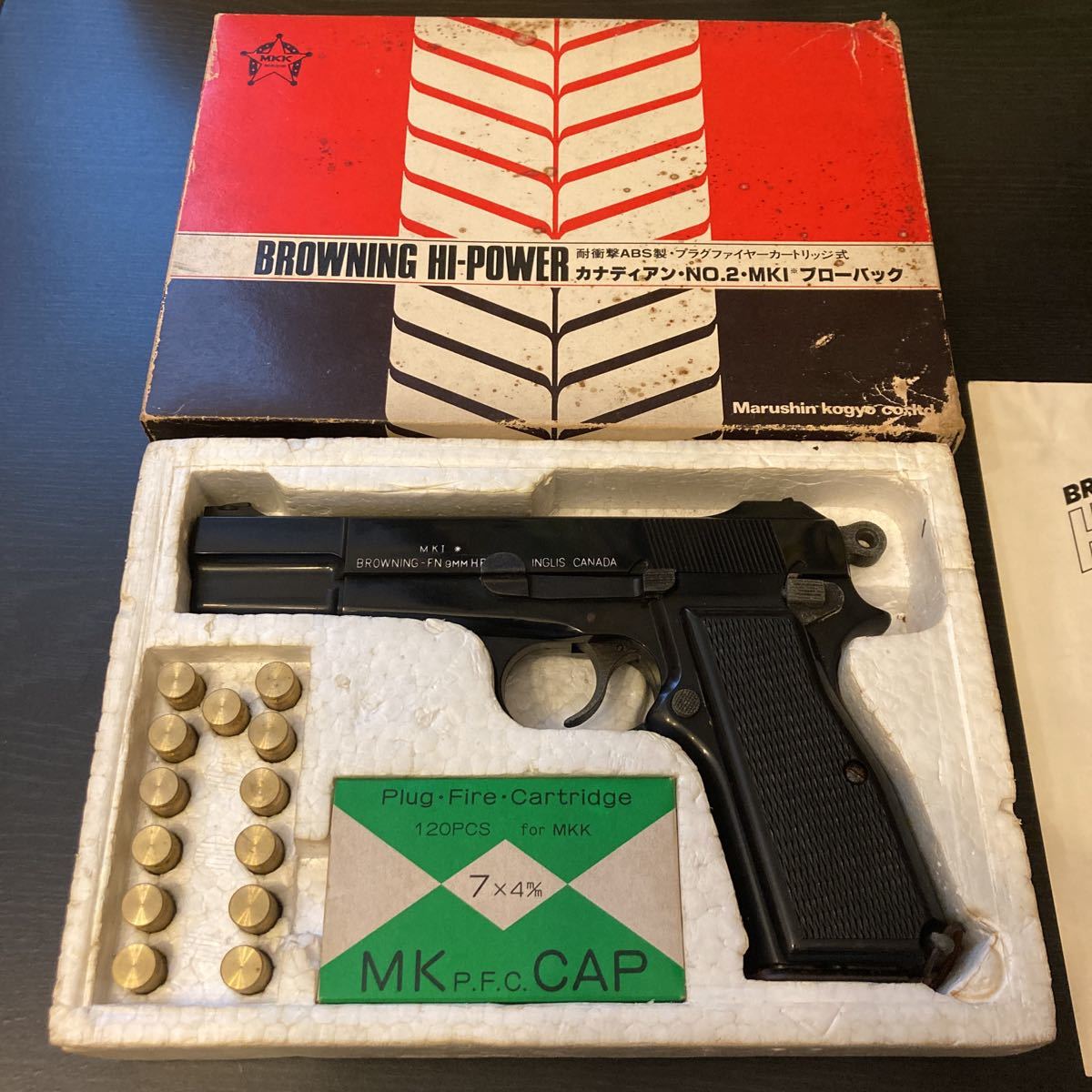 傷や汚れあり】マルシン ブローニングハイパワー カナディアン No.2