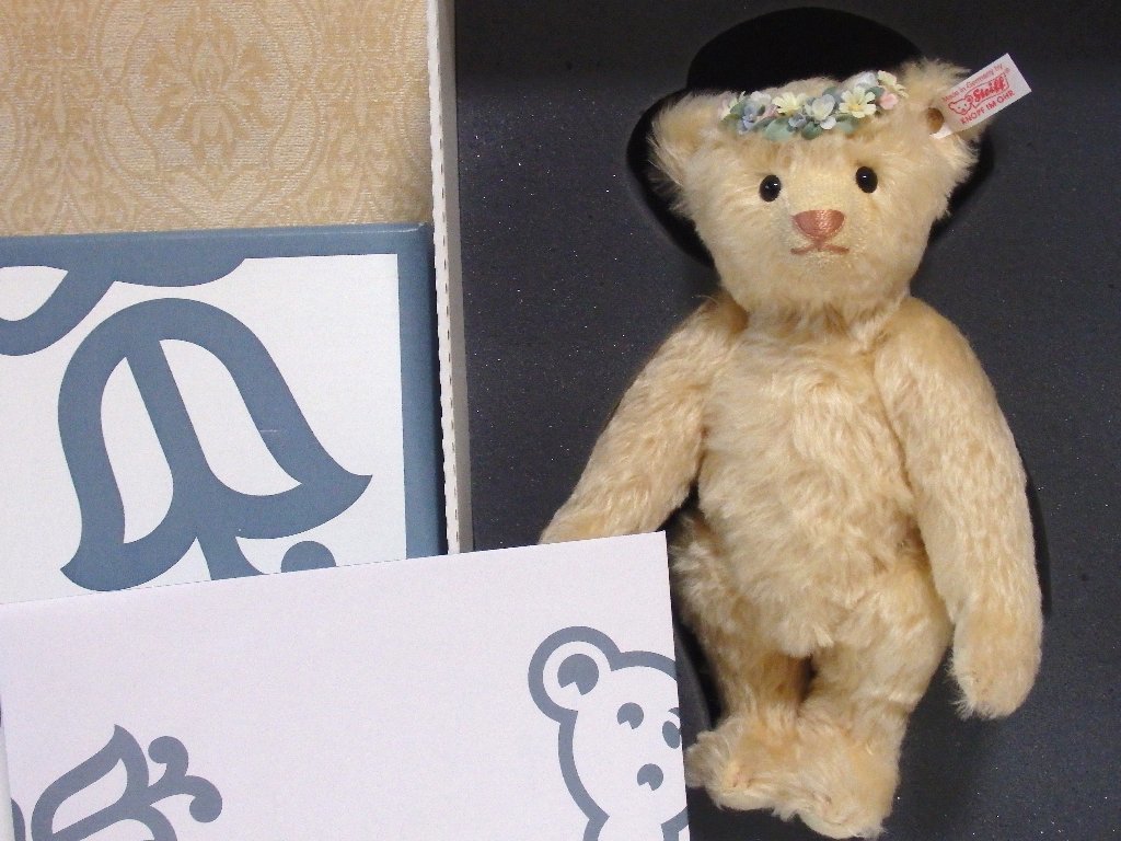 steiffシュタイフ/ リヤドロ・コラボ テディベア「スプリング」の落札