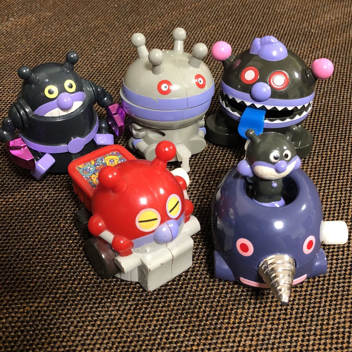 即決 アンパンマン トレイン バイキンメカ セット だだんだん あかきん