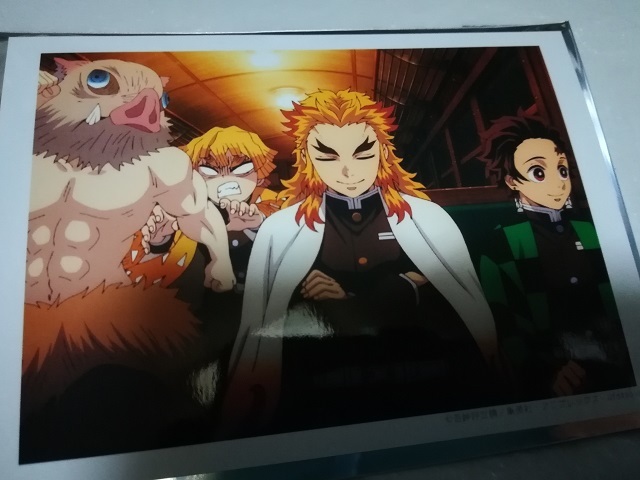 鬼滅の刃 無限列車編OP 場面写ブロマイドくじ 18種 全種類 鬼滅の刃