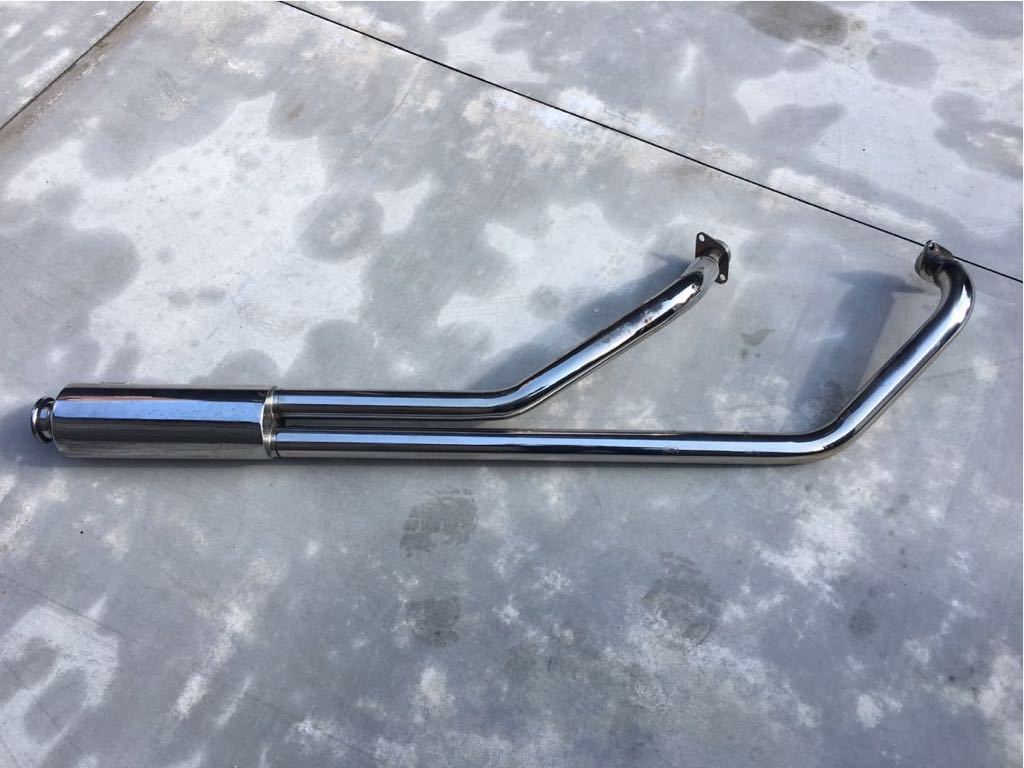 イントルーダークラシック400 ハリケーン ドラッグマフラー バージョン