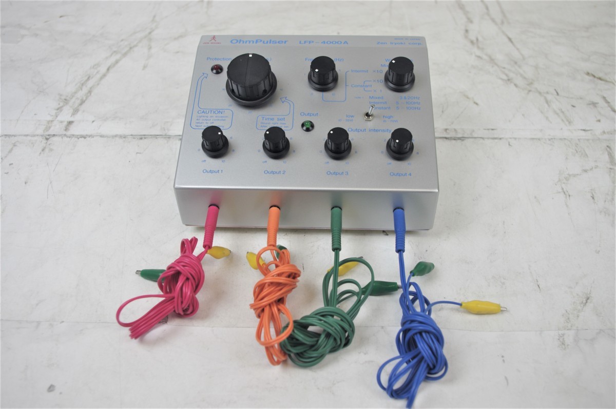 オームパルサー LFP-4000A 全医療器 低周波 DJ機材 Zen Iryoki