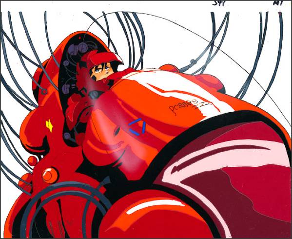 中古】ダウンロード南無阿弥陀仏は愛の詩 セル画2枚セット 金田伊功の