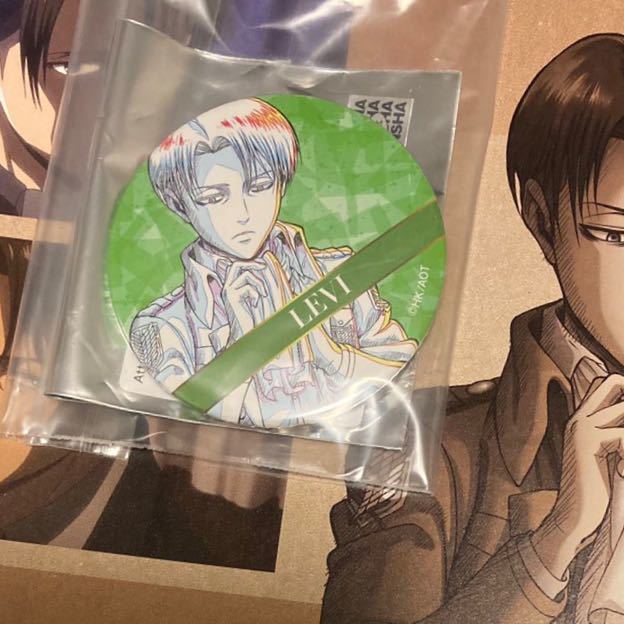 進撃の巨人 コミックマーケット 特典 缶バッジ リヴァイ 20点 進撃の