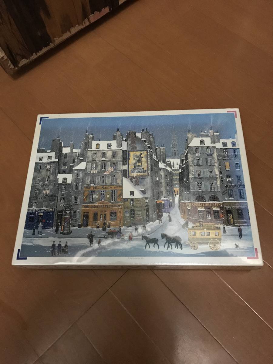 未開封ミッシェルドラクロワ『雪降る街』ジグソーパズル2014ピース