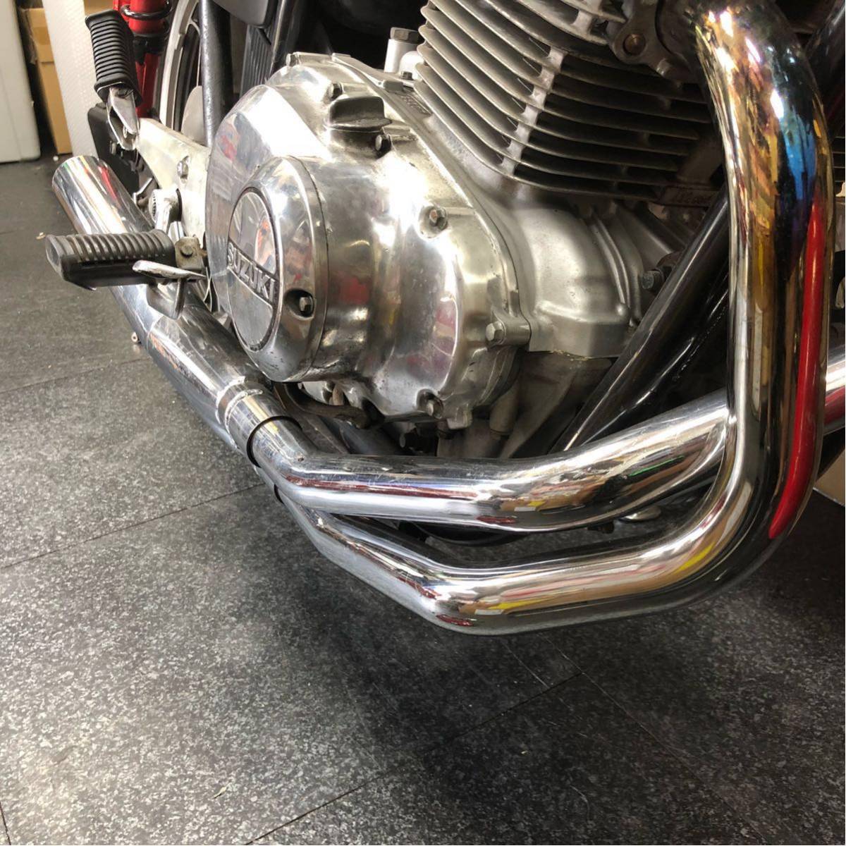 GS（400ザリ400ゴキ）用 ケンタ管 GS400⁄GSX400E用ステンレスケンタ管JYS