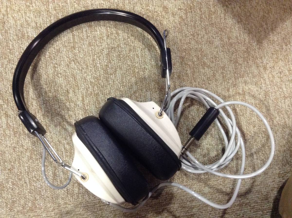 COLUMBIA コロンビア SH-10 ステレオヘッドホンホワイトアンティーク