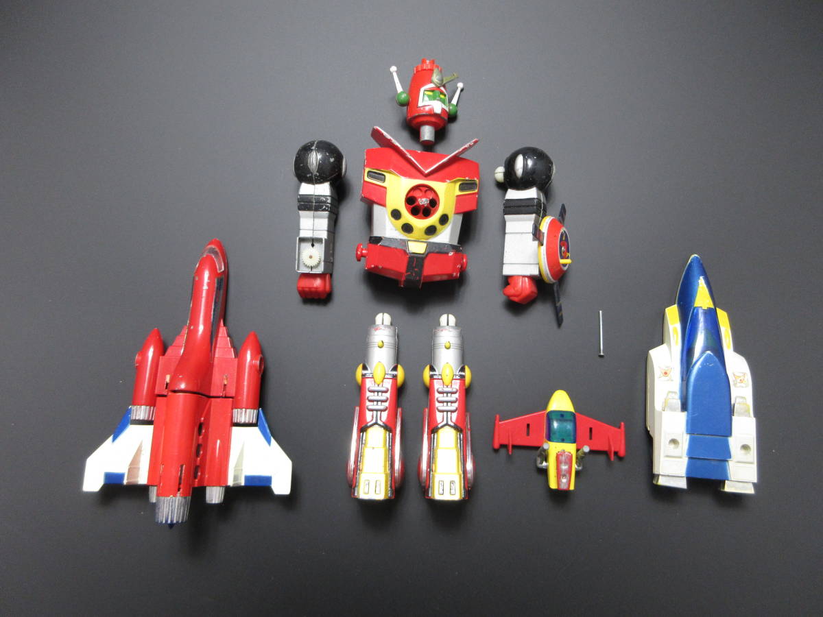 昭和 超合金 ジンクロン ☆合身戦隊メカンダーロボ テクニカル合身