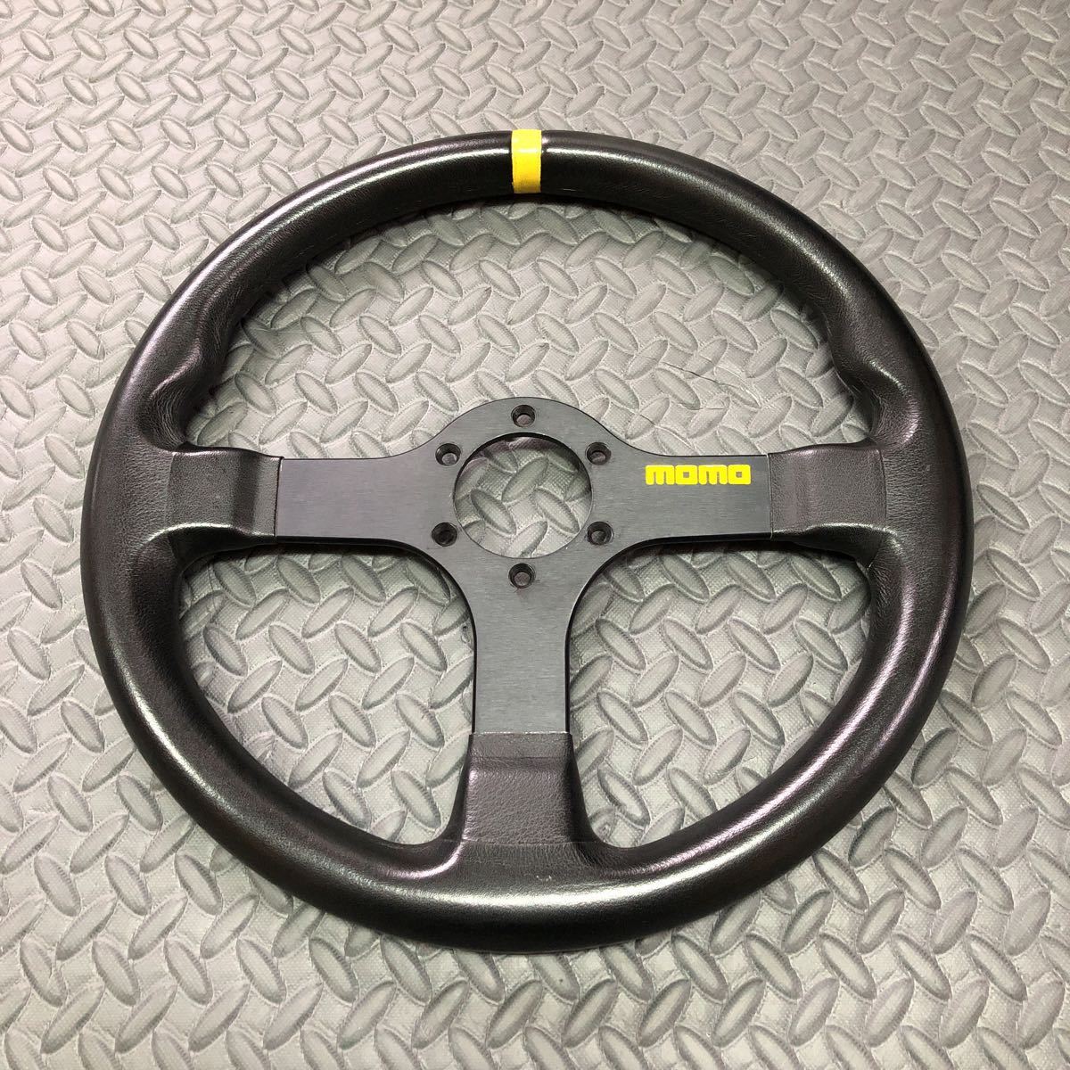 希少 momo レザー ステアリング キャバリーノ レーシング モモ