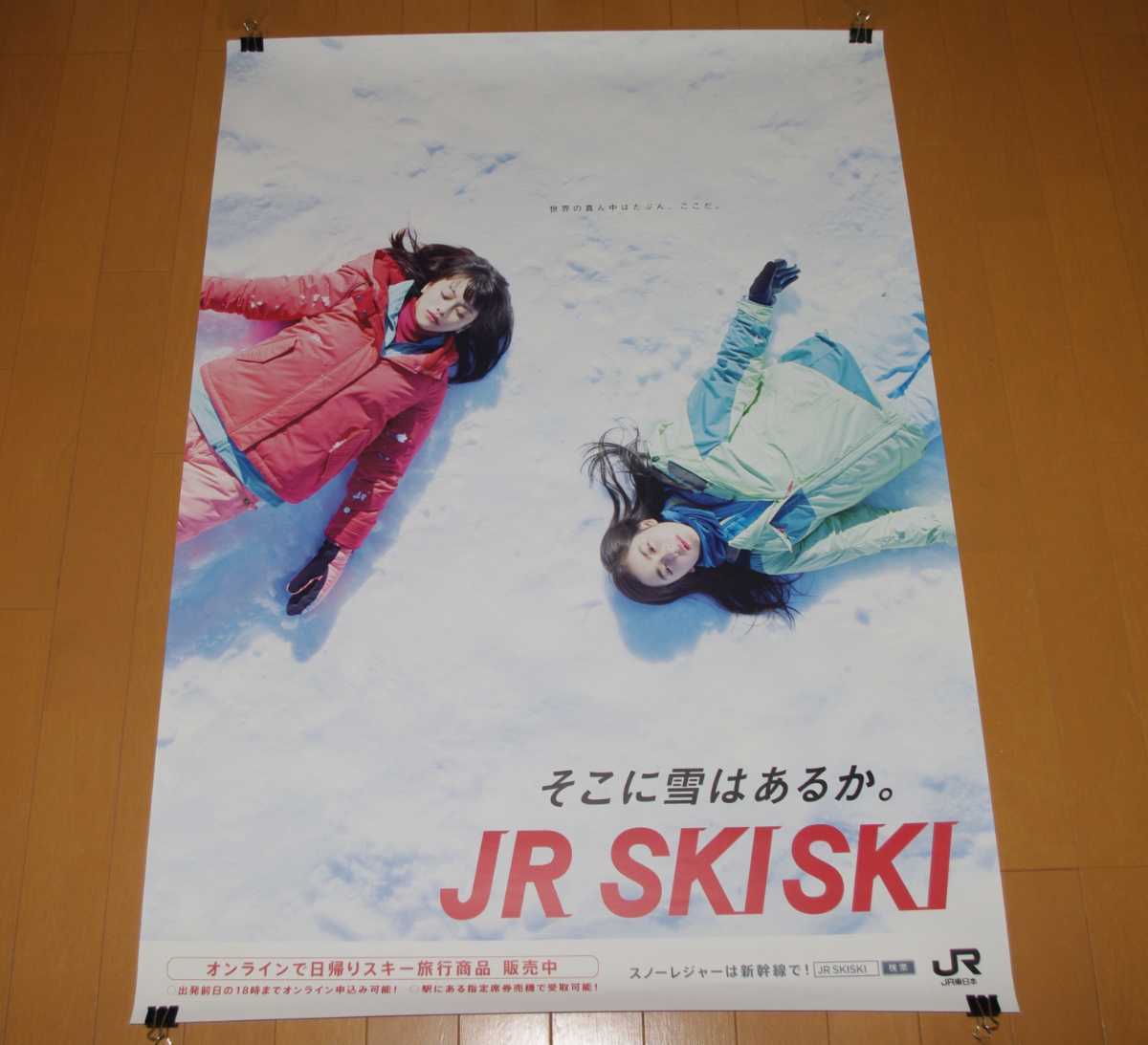 広瀬すず～横顔UP～JR SKISKIキャンペーンB0徳大サイズ非売品ポスター