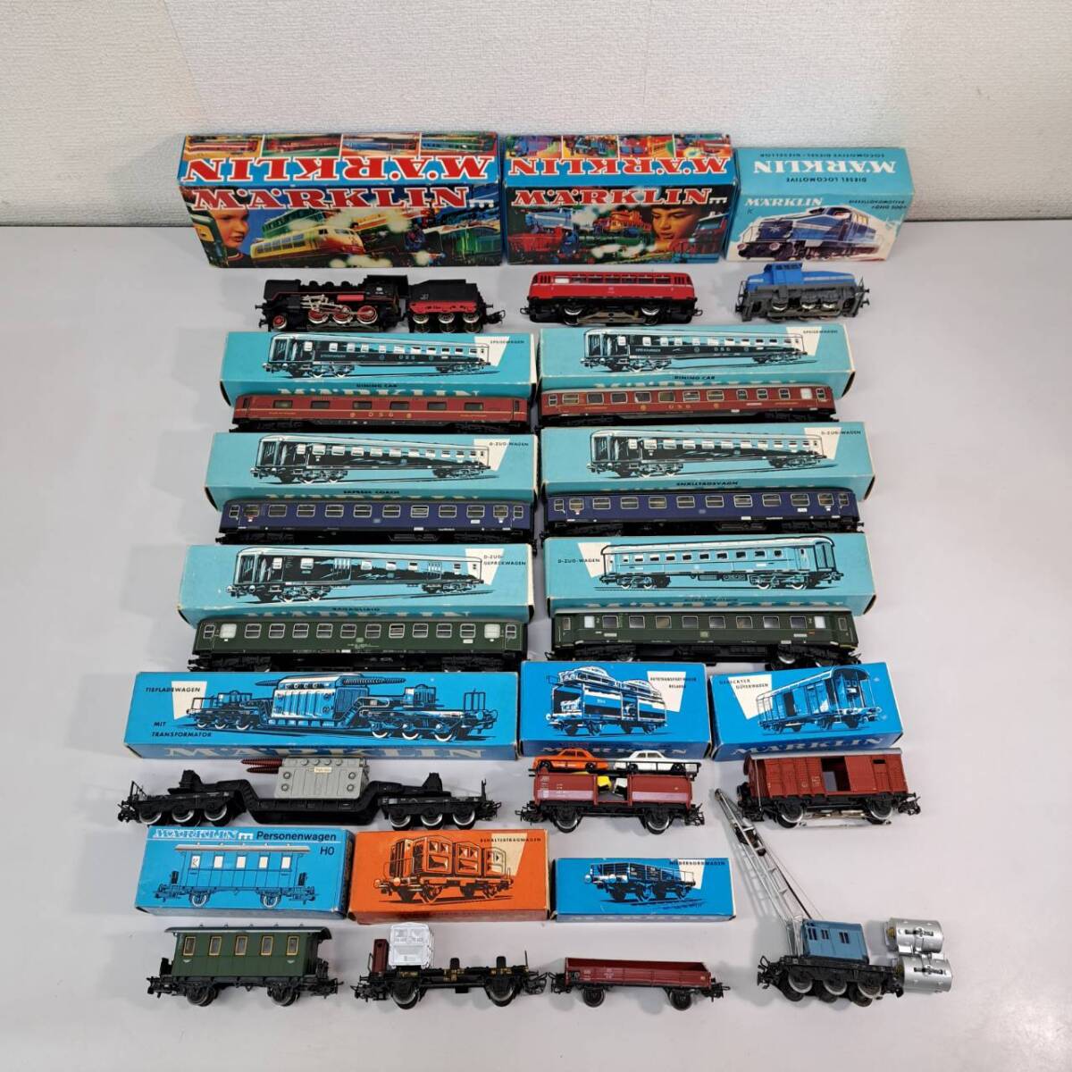 メルクリンHOゲージ 青い機関車 3078 marklin メルクリン HOゲージ