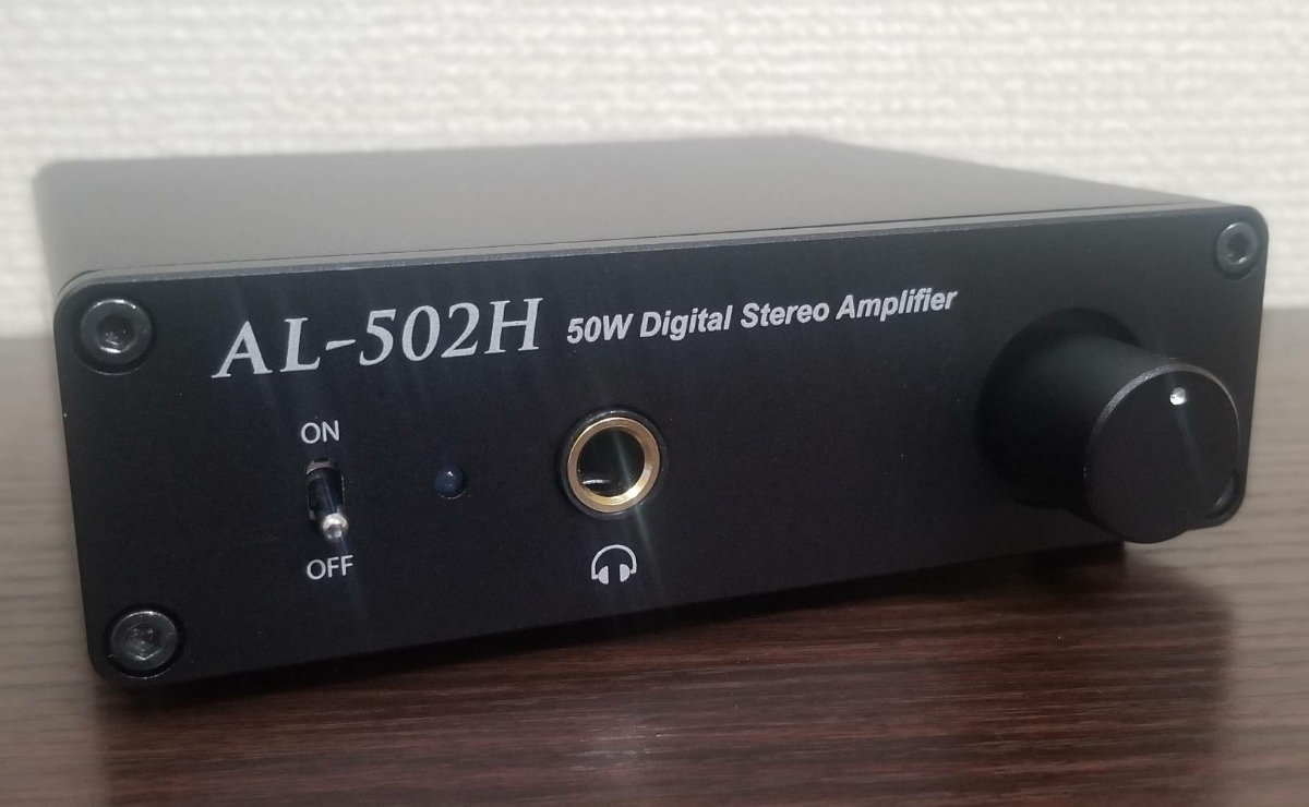 中古】新品同様！デジタルアンプ 日本製 Amulech AL-502H おまけ付きの