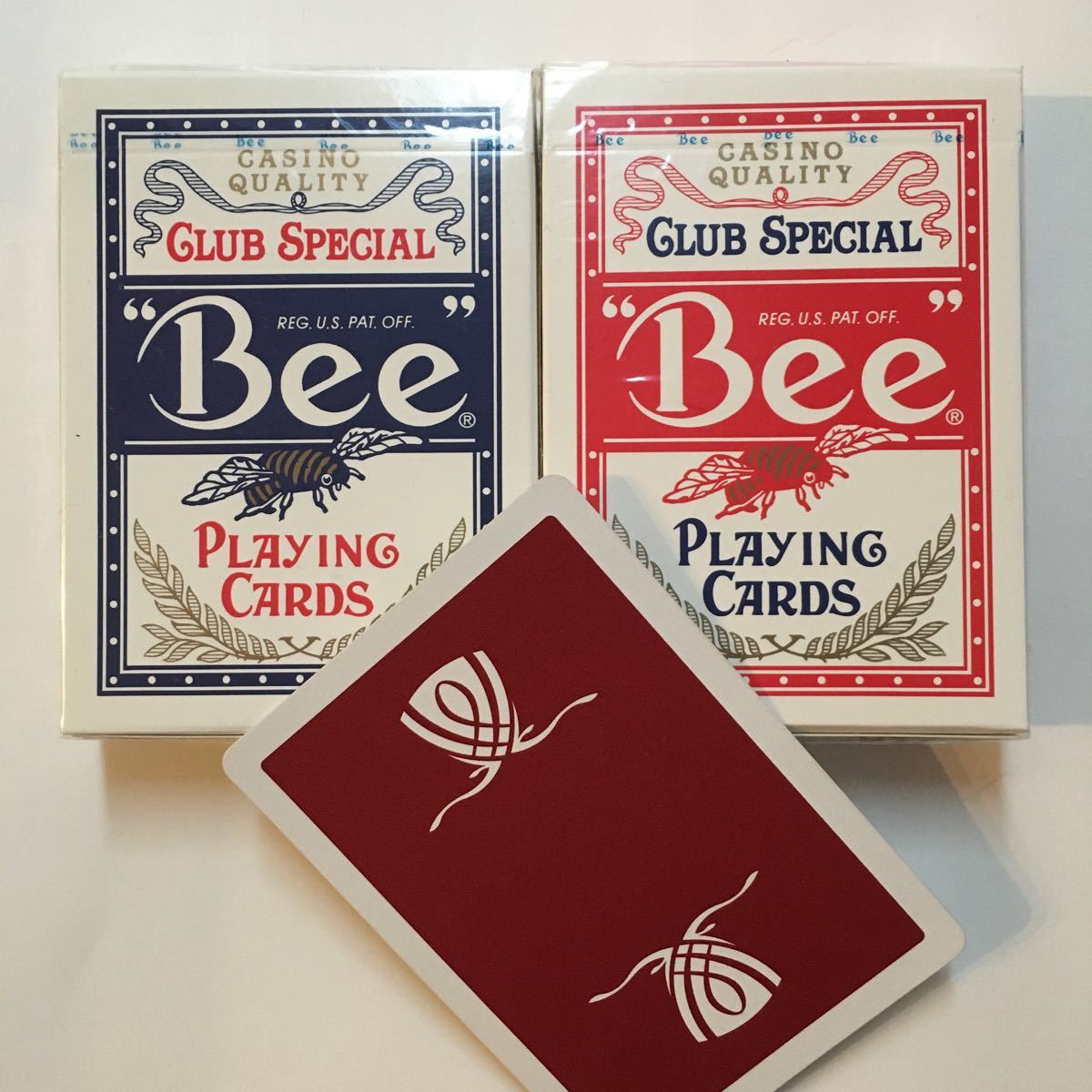 Bee Wynn deck ジャンボインデックス BROWN Bee WYNN Casino Playing