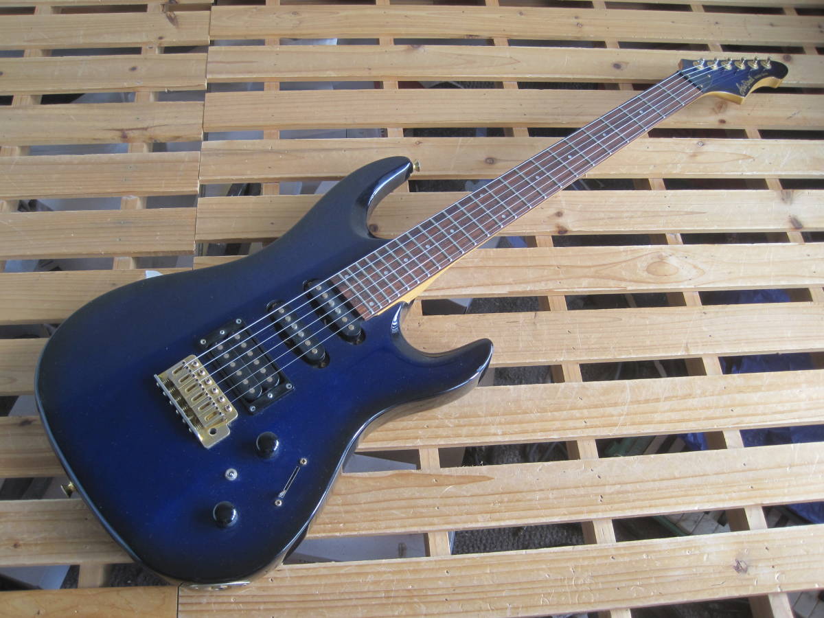 Aria Pro Ⅱ エレキギター MAGNAシリーズ パープルグラデーション Aria