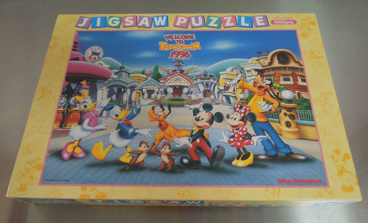 TDL限定] ジグソーパズル1000ピースTOON TOWN 1996