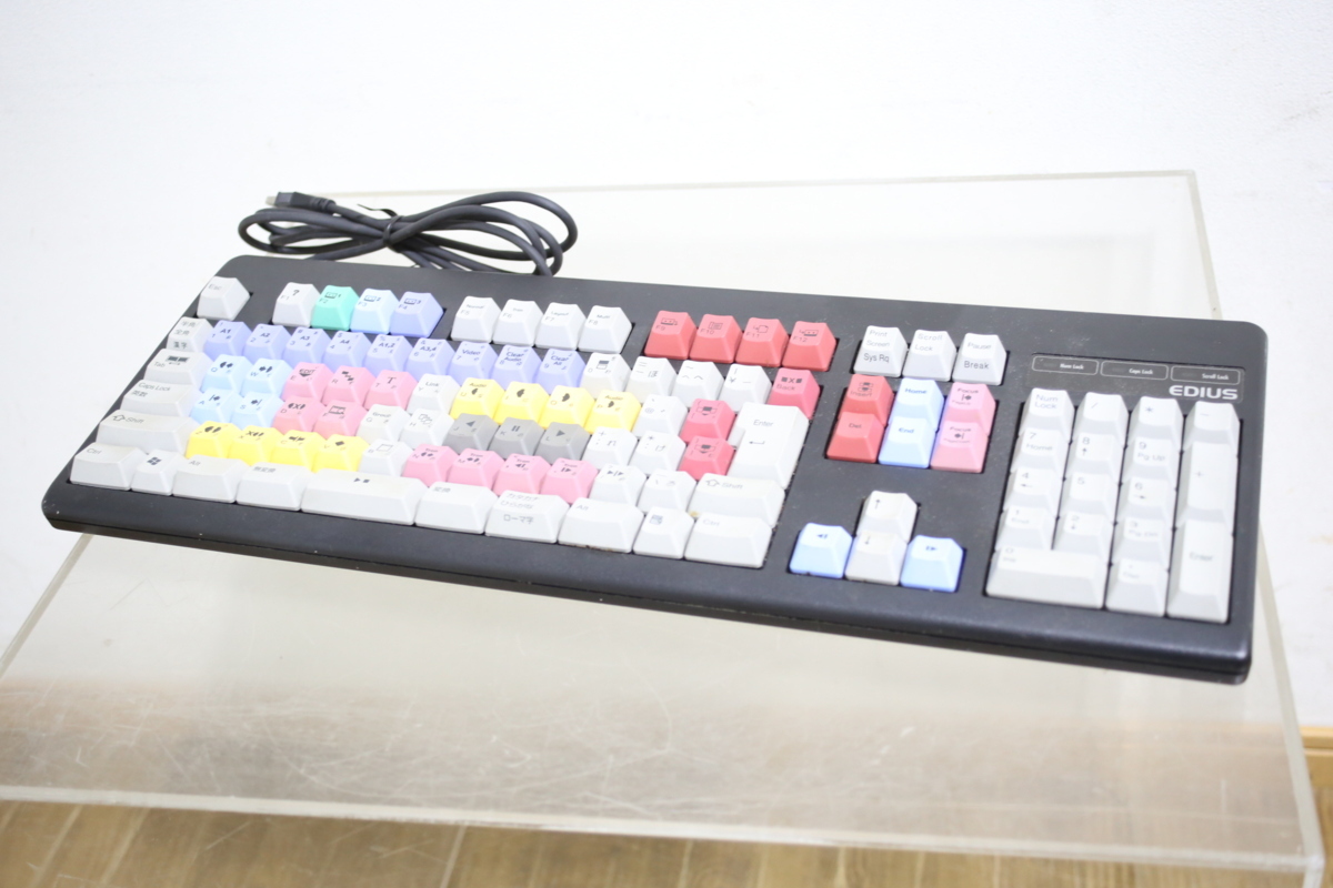 EDUIS 108 Keyboard USBキーボード（EDIUSV6KB） ☆EDIUS 編集用 USB