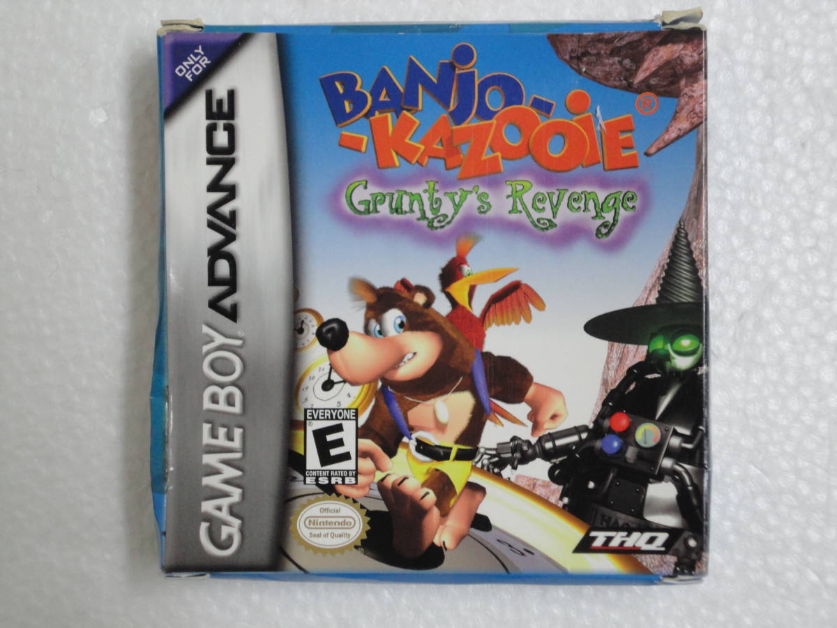 GBA 海外版 バンジョーとカズーイの大冒険～グランティの復讐の落札