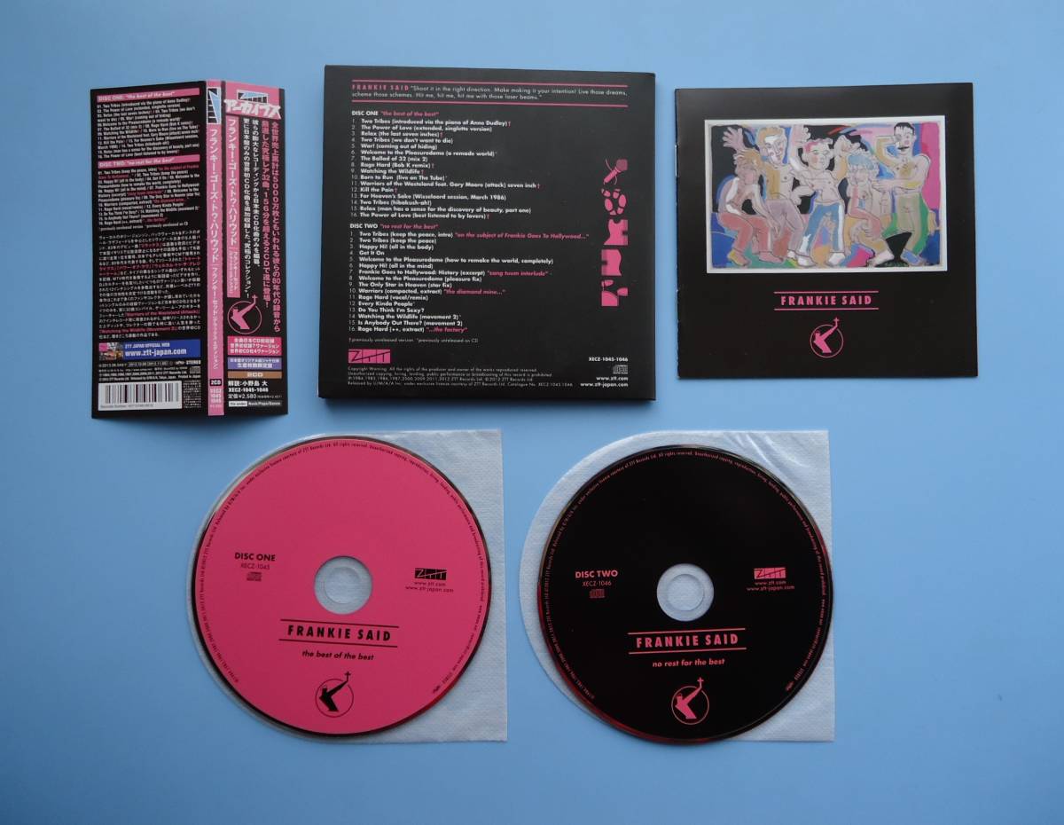希少紙ジャケ2CD】フランキー・ゴーズ・トウ・ハリウッドフランキー