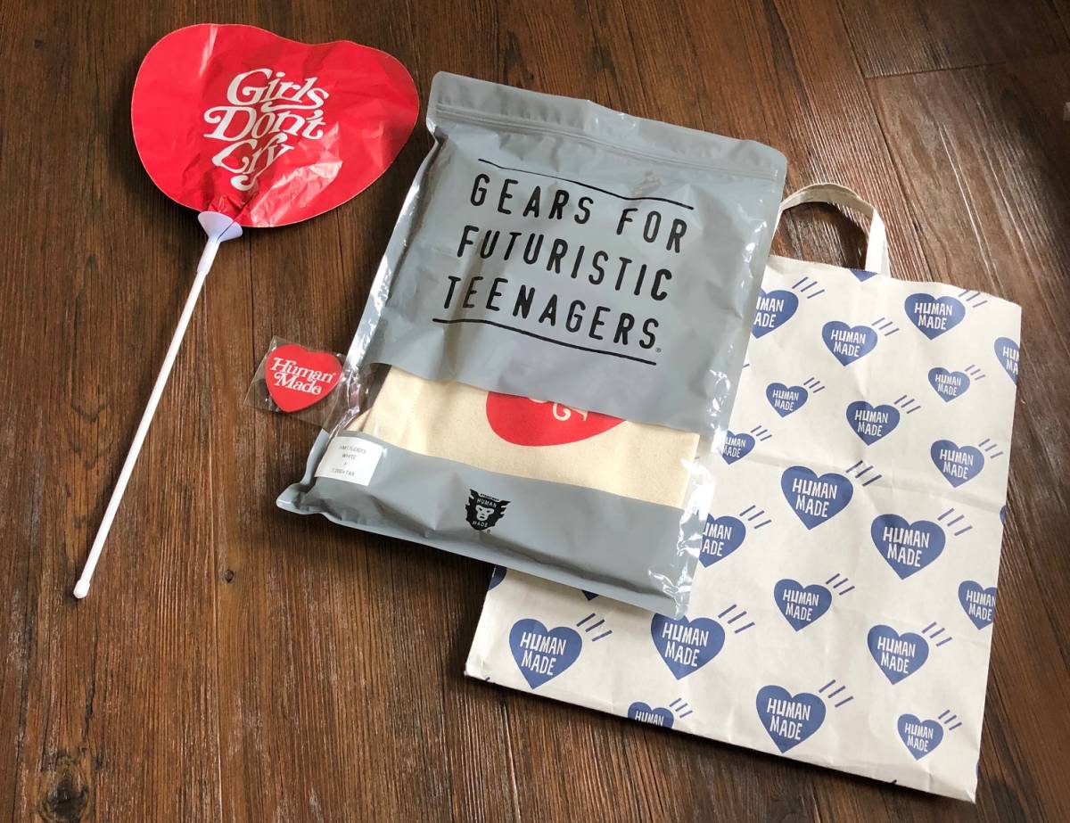 新品】オープン記念 新品 ☆ Human Made Girls Don't Cry SATCHEL BAG