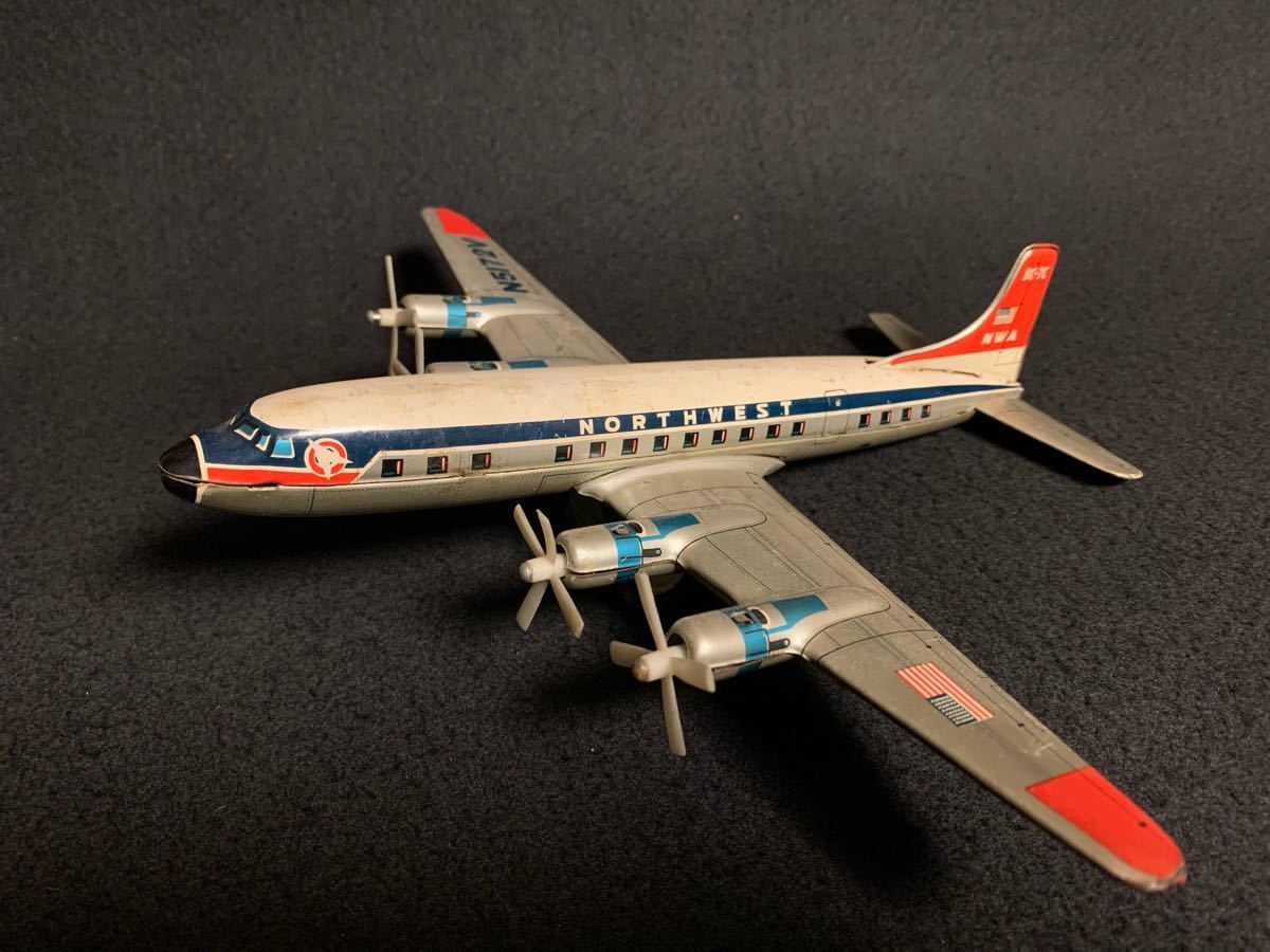 日本航空 DC7 ブリキの飛行機 日本航空 DC7 ブリキの飛行機 【公式通販】