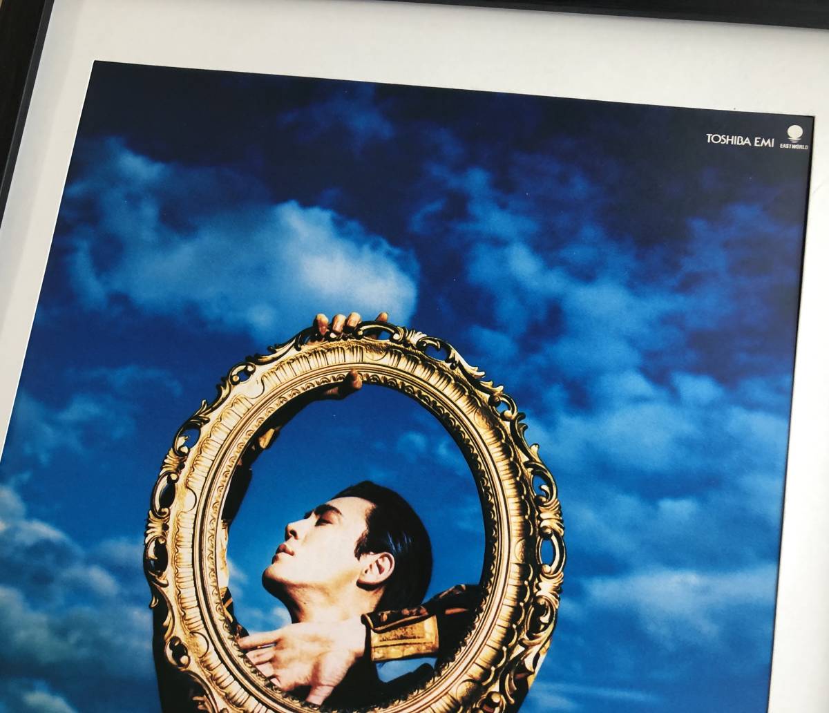 kj ☆額装品☆ 氷室京介 Memories Of Blue 貴重 広告 A3サイズ 額入り