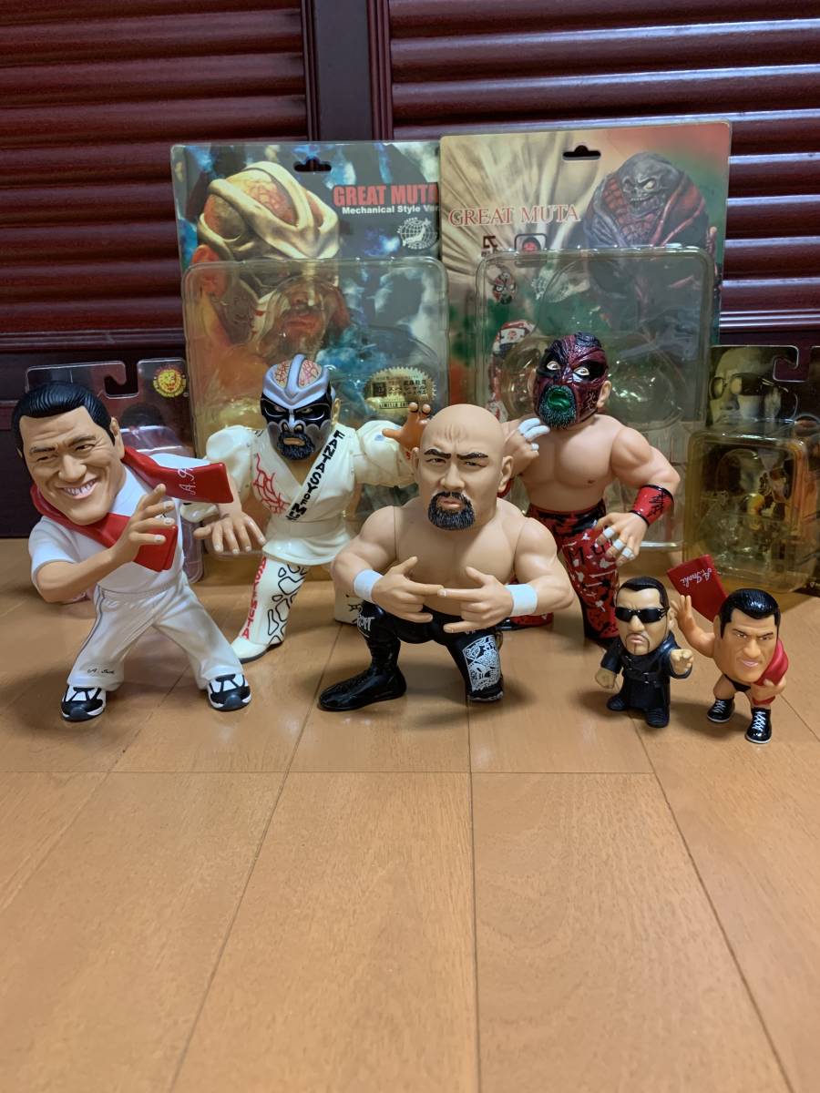 HAO コレクション 6体セット 武藤敬司 グレート・ムタ アントニオ猪木
