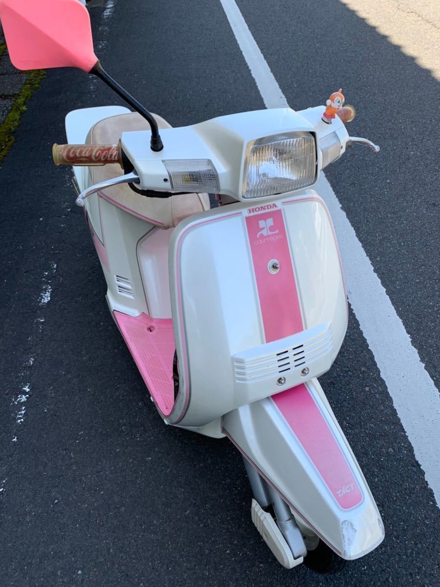 ホンダ ホンダ タクト AF09 クリアーピンクレンズキット ラメ入り AF09