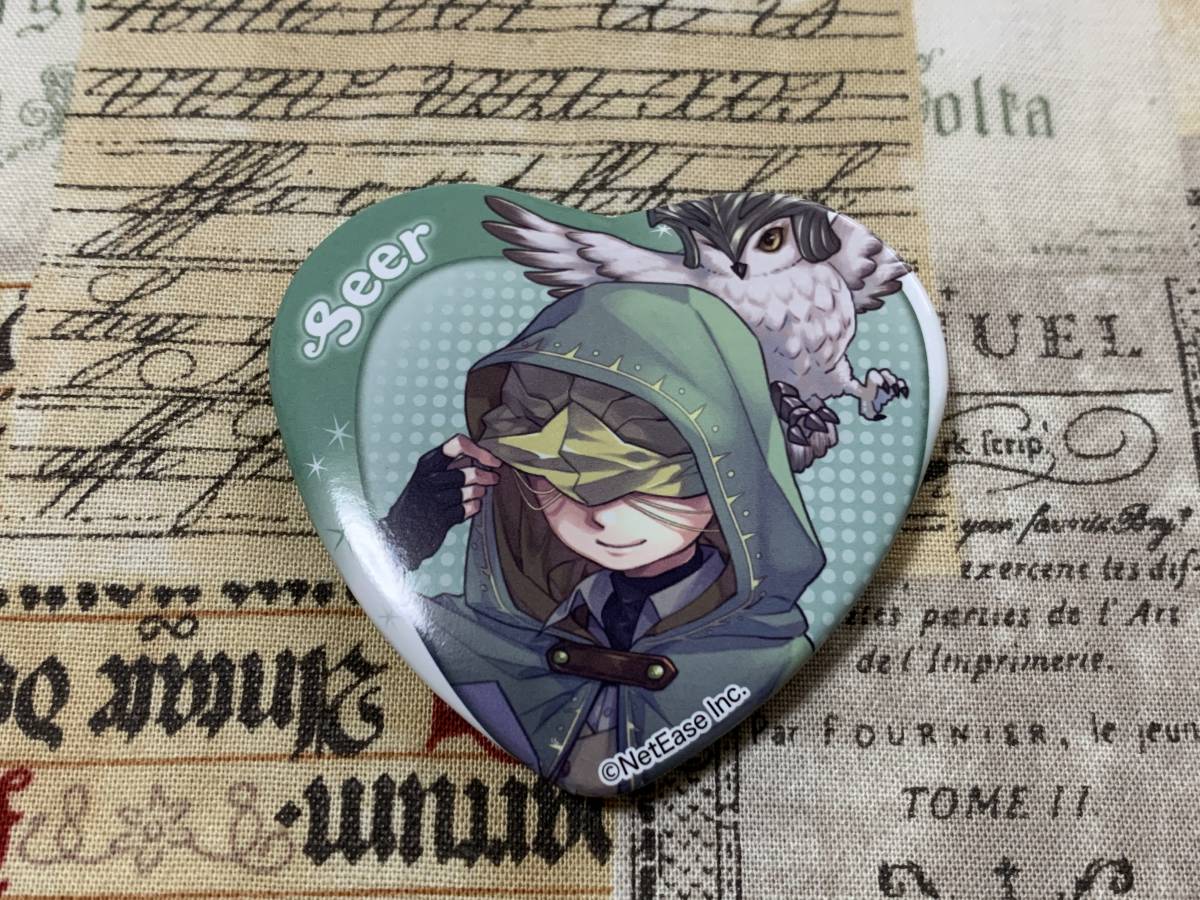 第五人格 スイパラ 3周年 A賞 缶バッジ 占い師 公式スイーツパラダイス