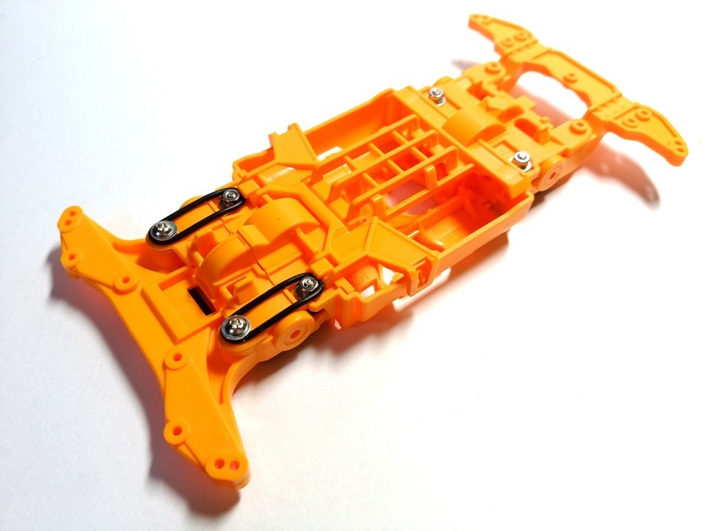 ミニ四駆 MSフレキ 純正改造品 クリヤーボディ mini4wd】MSフレキの