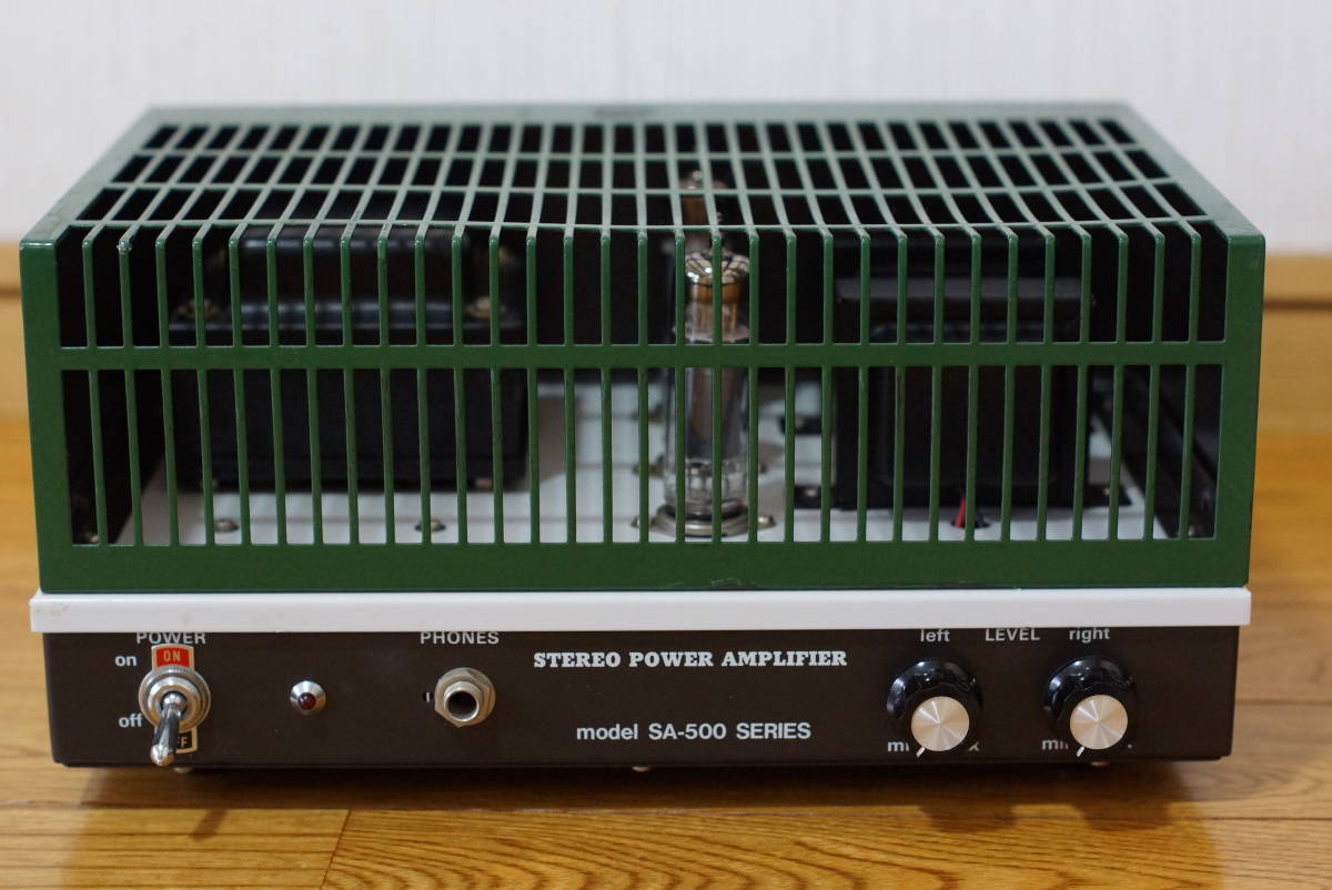 三栄無線 SA-530 6BQ5 シングルアンプ 真空管アンプ