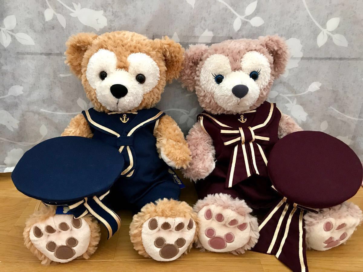 WDW ミッキー＆ダッフィー ぬいぐるみ 水兵 セーラー WDW ミッキー