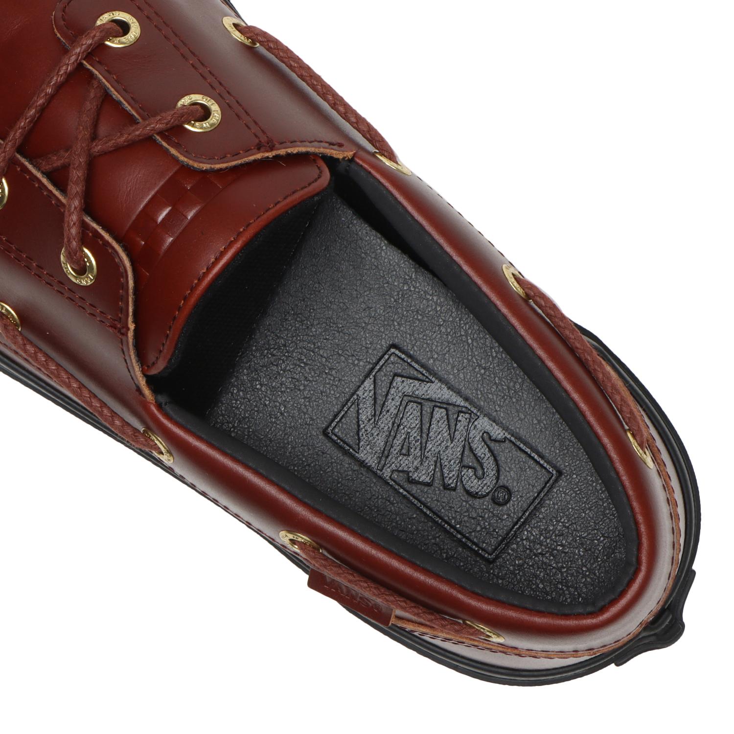 VANS】 ヴァンズ 2 EYELET 2アイレット V176CF BROWN/BLACK | ABC-MART