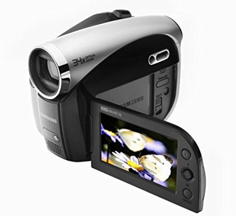 Camcorders - Samsung VP-DX100/XEU DVD Camcorder (34x Optical Zoom