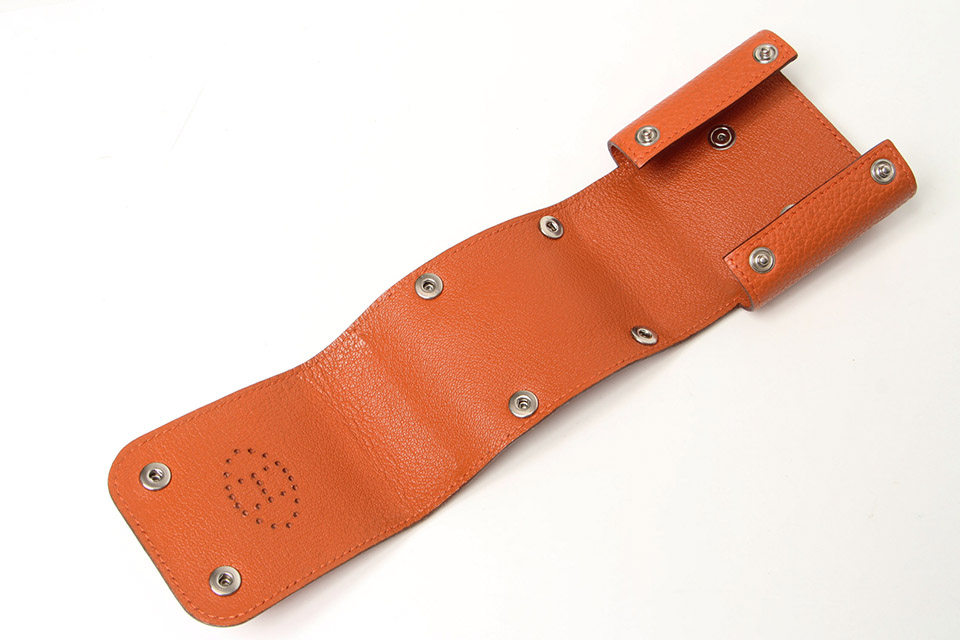 エブリン シガレットケース トリヨン オレンジ