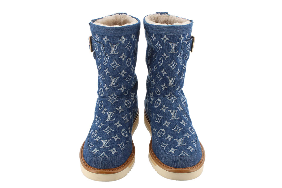 コージー・ライン モノグラムデニム ムートンブーツ メンズ #10