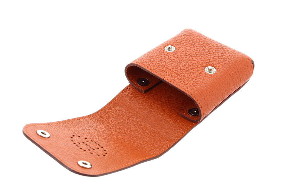 エブリン シガレットケース トリヨン オレンジ