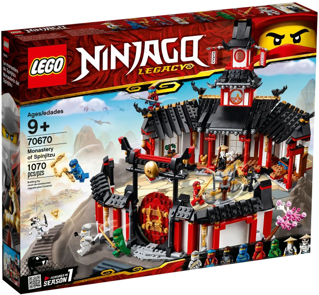 Monastery of Spinjitzu : Set 70670-1 | BrickLink