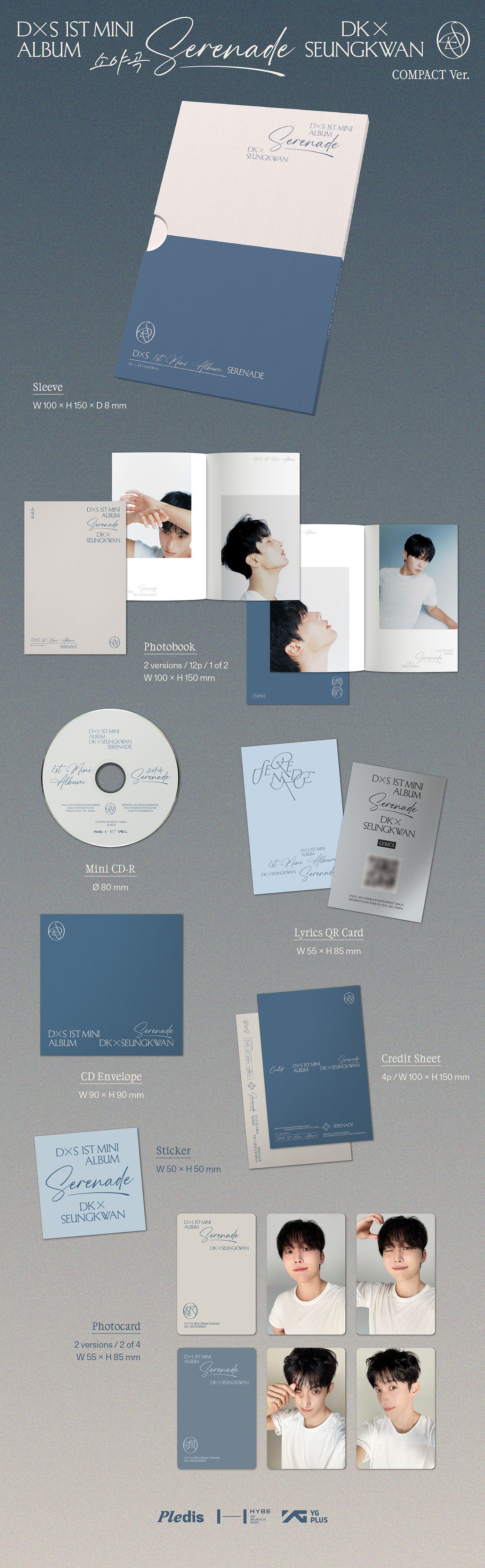 DxS (SEVENTEEN) * DxS 1st Mini Album 'Serenade' [COMPACT Ver