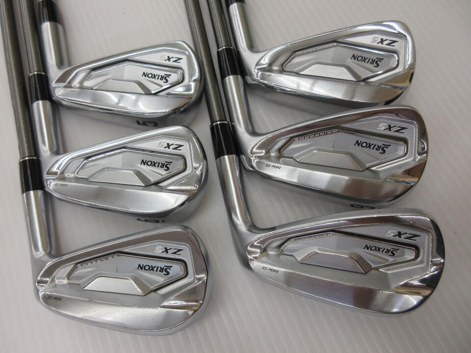 SRIXON ZX5 Mk2｜ダンロップ｜アイアンセット｜Steel Fiber i80 CW