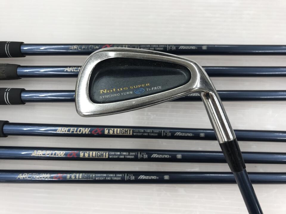 ノータススーパー65 チタンフェース｜ミズノ｜アイアンセット｜アーク