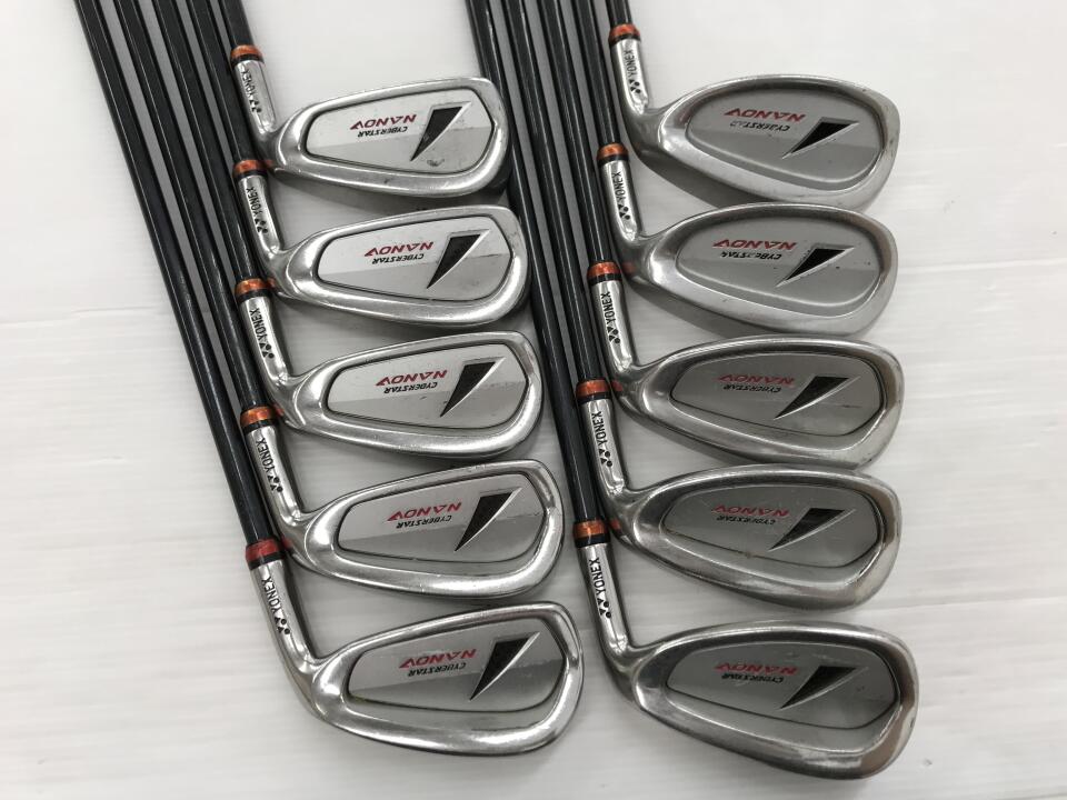 サイバースター ナノブイ｜ヨネックス｜アイアンセット｜ナノスピード