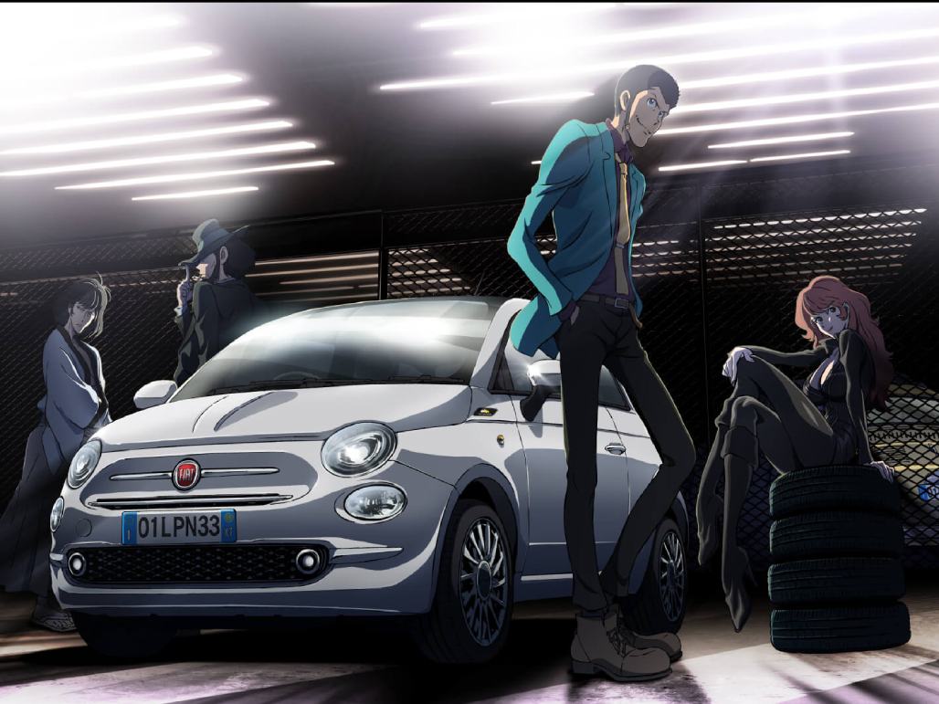 ルパン三世×フィアット夢のコラボ！特別仕様車「500/500Cスペシャル